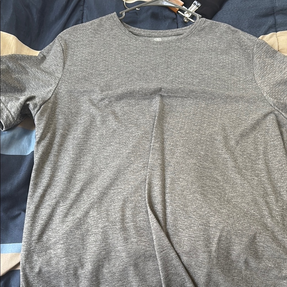 Athletic Works Gray Short Sleeve Tee